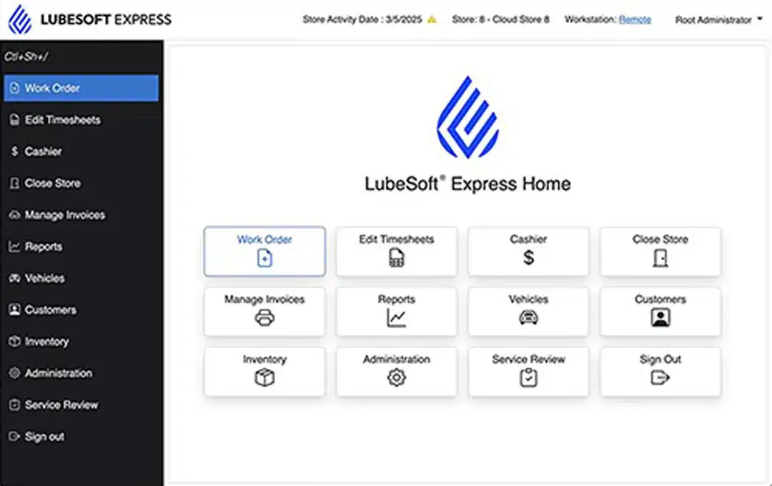 lubesoft express home