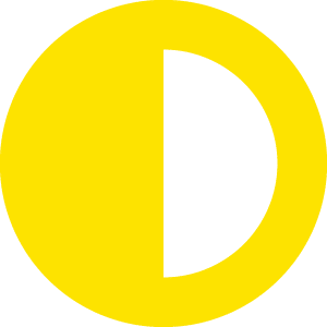 Yellow Partial Circle